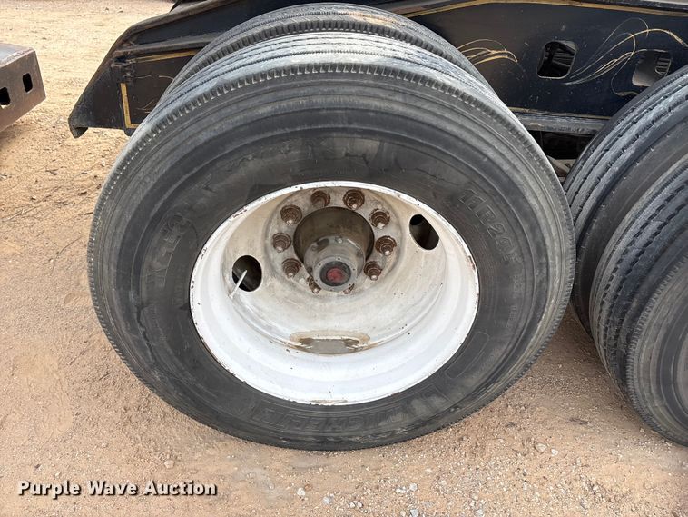 image for item FK2527 1985 Siebert lowboy equipment trailer