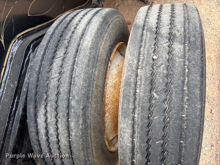 image for item FK2527 1985 Siebert lowboy equipment trailer