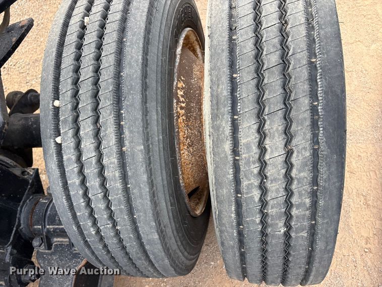 image for item FK2527 1985 Siebert lowboy equipment trailer