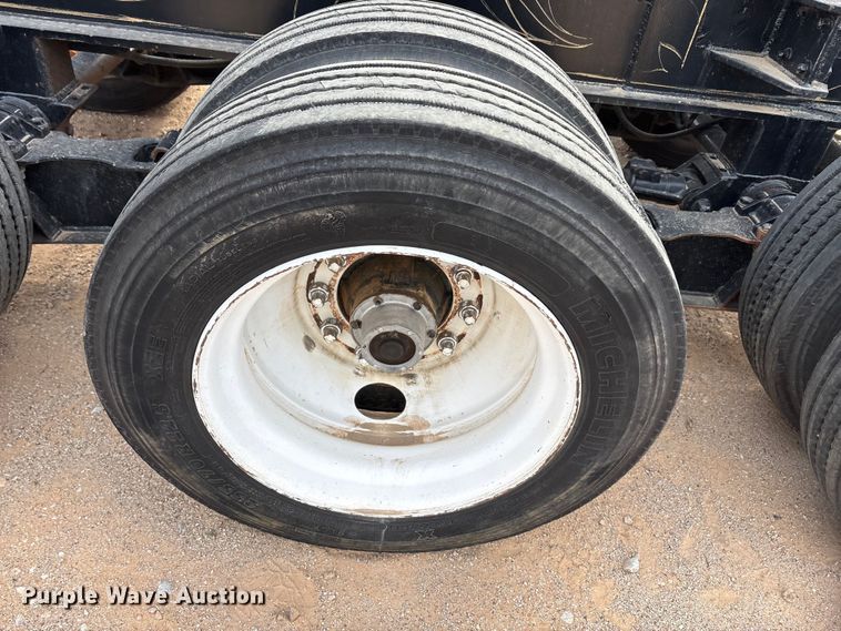 image for item FK2527 1985 Siebert lowboy equipment trailer