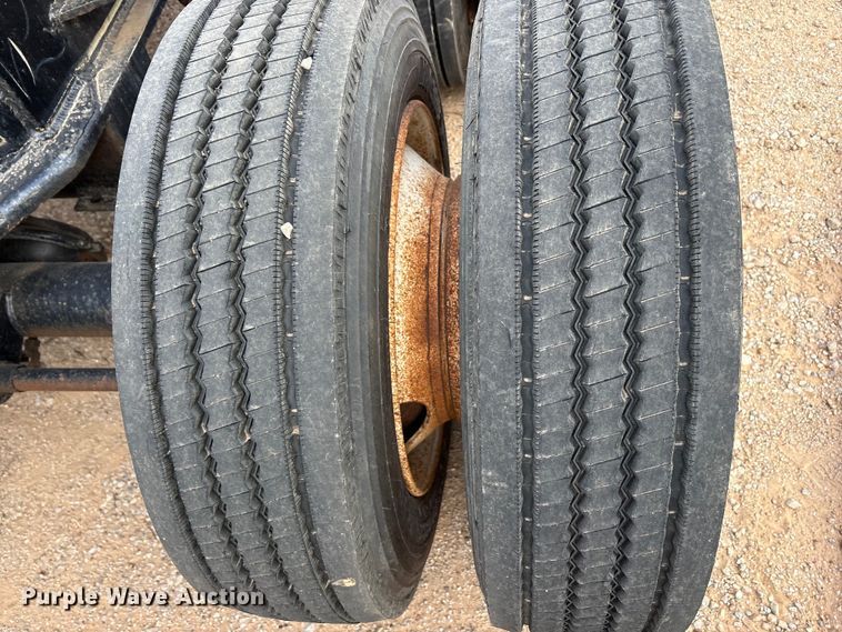 image for item FK2527 1985 Siebert lowboy equipment trailer