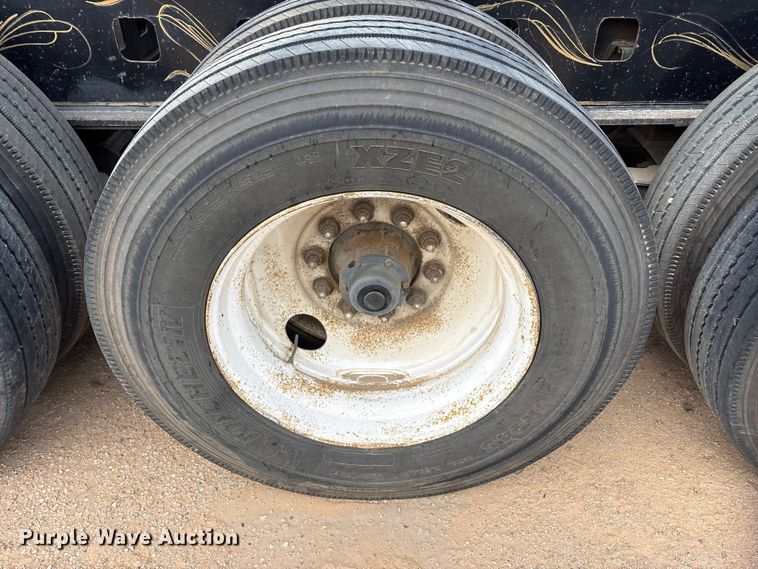 image for item FK2527 1985 Siebert lowboy equipment trailer