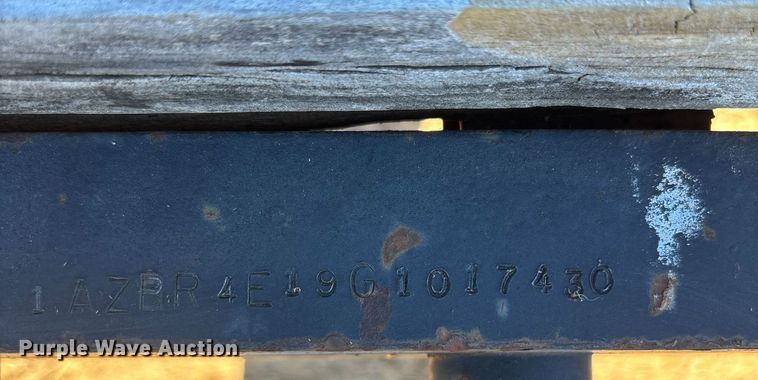 image for item FK2529 1986 Aztec drop deck equipment trailer