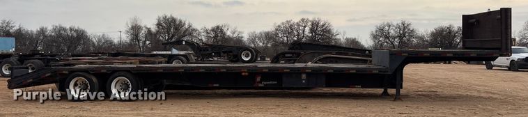 image for item FK2529 1986 Aztec drop deck equipment trailer