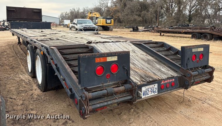 image for item FK2529 1986 Aztec drop deck equipment trailer