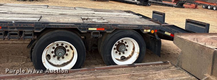 image for item FK2529 1986 Aztec drop deck equipment trailer