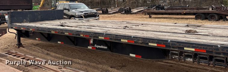 image for item FK2529 1986 Aztec drop deck equipment trailer