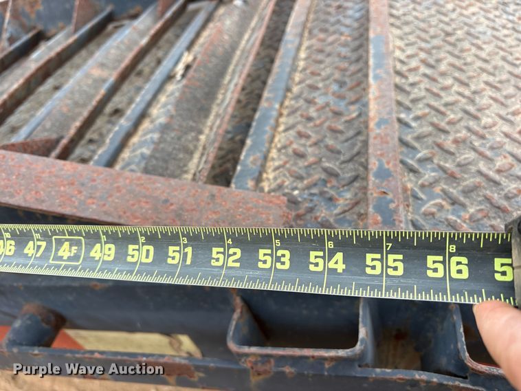 image for item FK2529 1986 Aztec drop deck equipment trailer