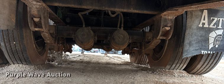 image for item FK2529 1986 Aztec drop deck equipment trailer