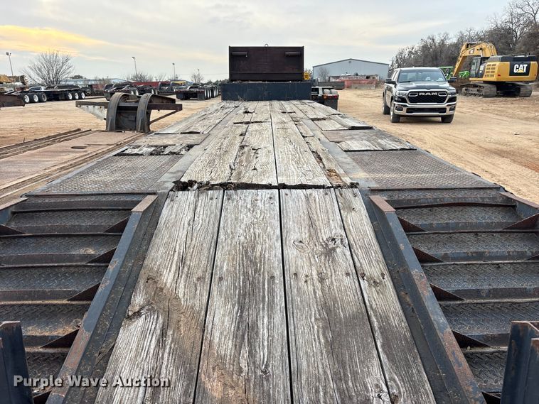 image for item FK2529 1986 Aztec drop deck equipment trailer