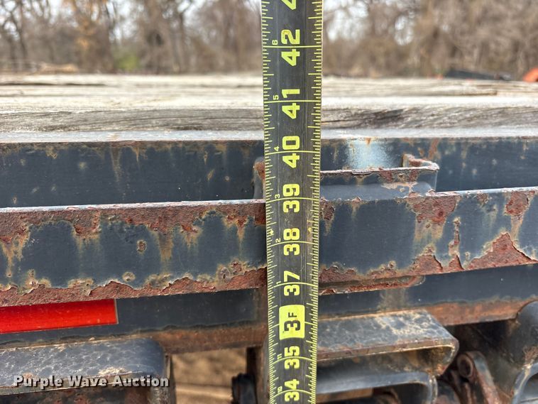 image for item FK2529 1986 Aztec drop deck equipment trailer