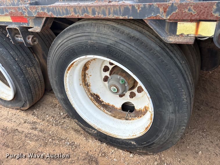 image for item FK2529 1986 Aztec drop deck equipment trailer