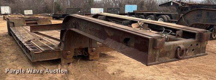 image for item FK2530 1969 Talbert TD-20-RH-TELESCOPIC lowboy equipment trailer