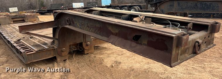 image for item FK2530 1969 Talbert TD-20-RH-TELESCOPIC lowboy equipment trailer