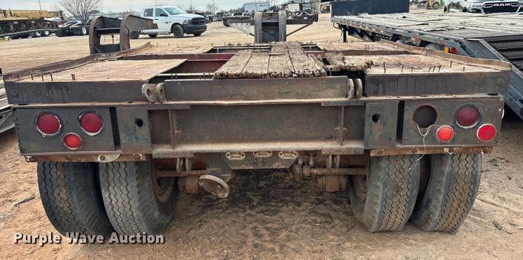 image for item FK2530 1969 Talbert TD-20-RH-TELESCOPIC lowboy equipment trailer