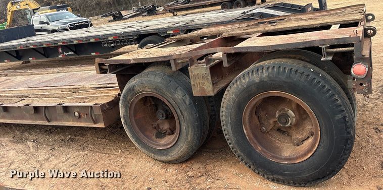 image for item FK2530 1969 Talbert TD-20-RH-TELESCOPIC lowboy equipment trailer