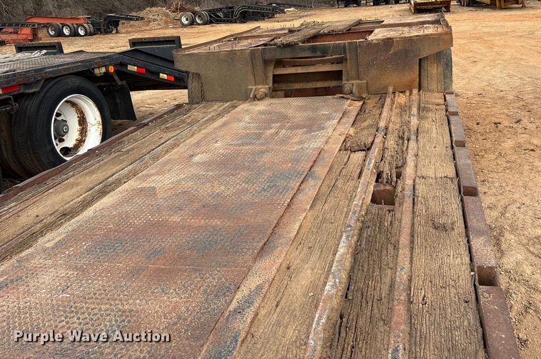 image for item FK2530 1969 Talbert TD-20-RH-TELESCOPIC lowboy equipment trailer