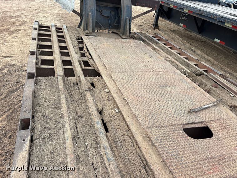 image for item FK2530 1969 Talbert TD-20-RH-TELESCOPIC lowboy equipment trailer