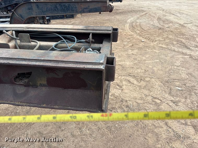 image for item FK2530 1969 Talbert TD-20-RH-TELESCOPIC lowboy equipment trailer