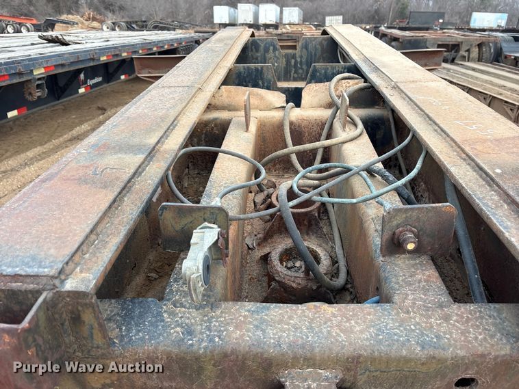 image for item FK2530 1969 Talbert TD-20-RH-TELESCOPIC lowboy equipment trailer