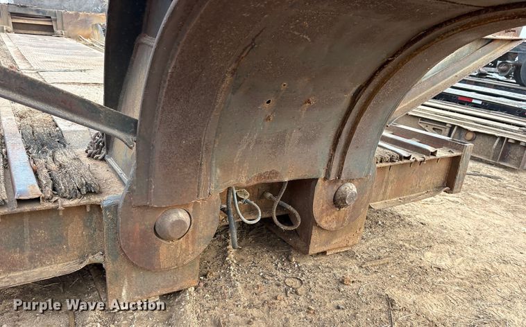 image for item FK2530 1969 Talbert TD-20-RH-TELESCOPIC lowboy equipment trailer