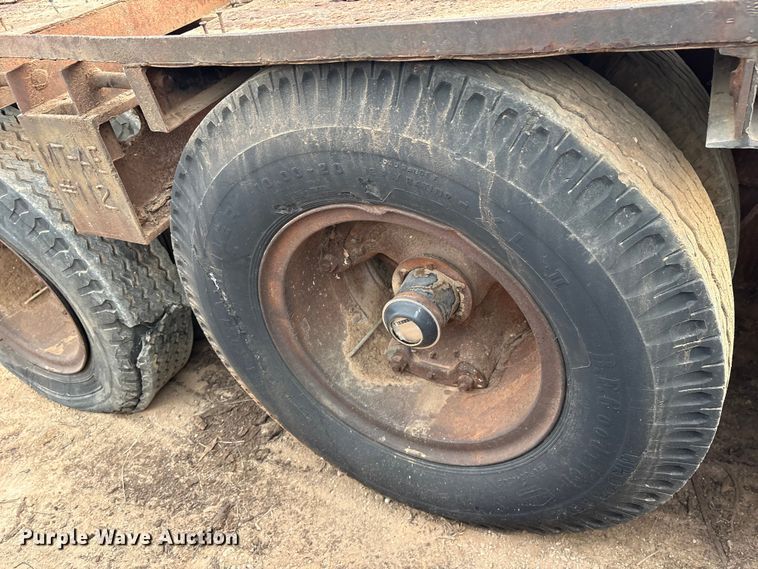 image for item FK2530 1969 Talbert TD-20-RH-TELESCOPIC lowboy equipment trailer