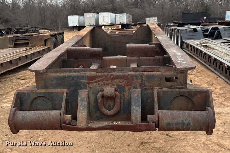 image for item FK2531 1969 Talbert Lowboy 1050 lowboy equipment trailer