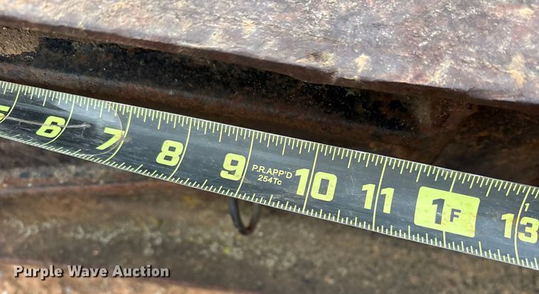 image for item FK2531 1969 Talbert Lowboy 1050 lowboy equipment trailer