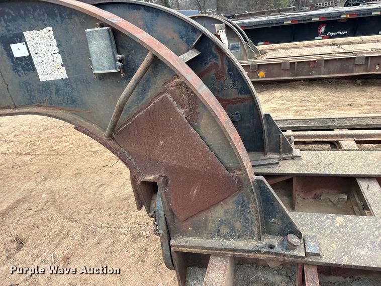 image for item FK2531 1969 Talbert Lowboy 1050 lowboy equipment trailer