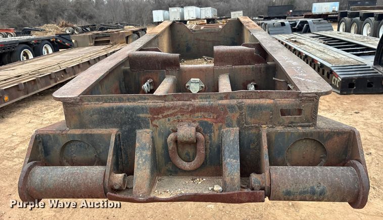 image for item FK2531 1969 Talbert Lowboy 1050 lowboy equipment trailer