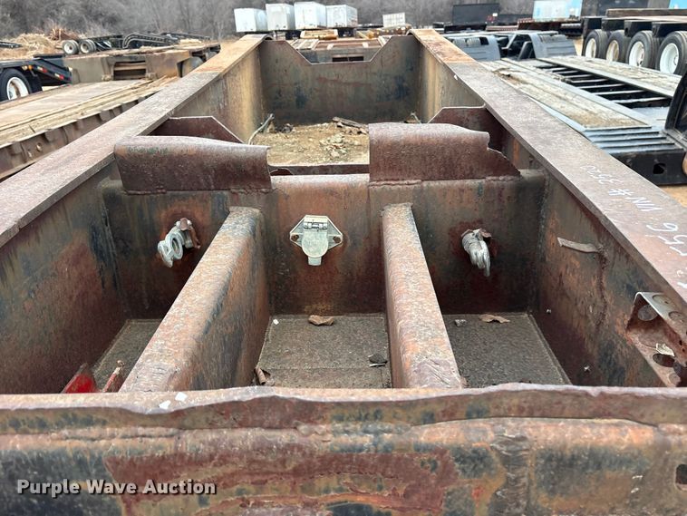 image for item FK2531 1969 Talbert Lowboy 1050 lowboy equipment trailer