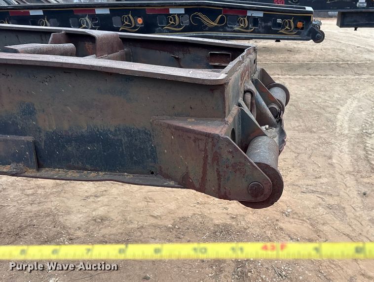 image for item FK2531 1969 Talbert Lowboy 1050 lowboy equipment trailer