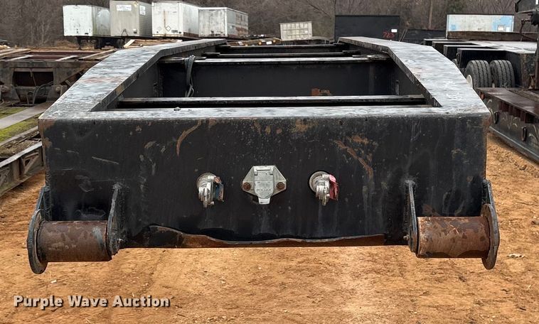 image for item FK2532 1985 Siebert 75T24BTM lowboy equipment trailer