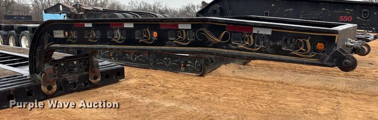 image for item FK2532 1985 Siebert 75T24BTM lowboy equipment trailer