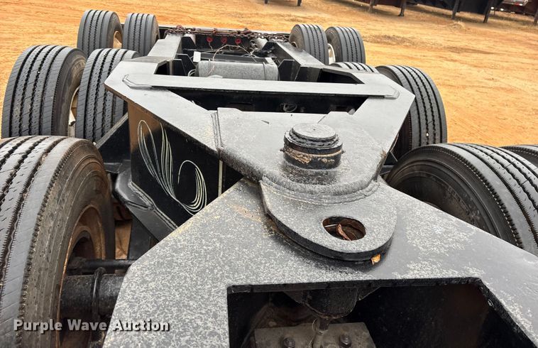 image for item FK2532 1985 Siebert 75T24BTM lowboy equipment trailer