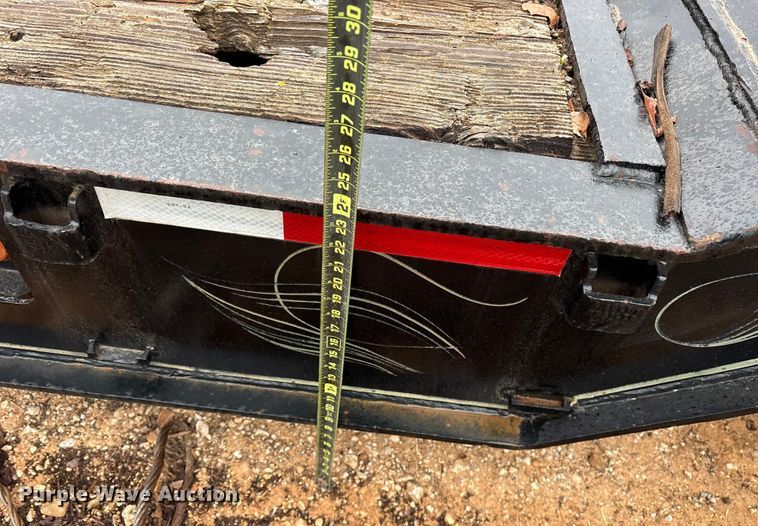 image for item FK2532 1985 Siebert 75T24BTM lowboy equipment trailer