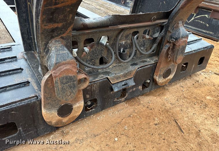 image for item FK2532 1985 Siebert 75T24BTM lowboy equipment trailer