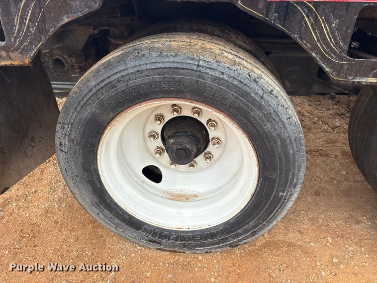 image for item FK2532 1985 Siebert 75T24BTM lowboy equipment trailer