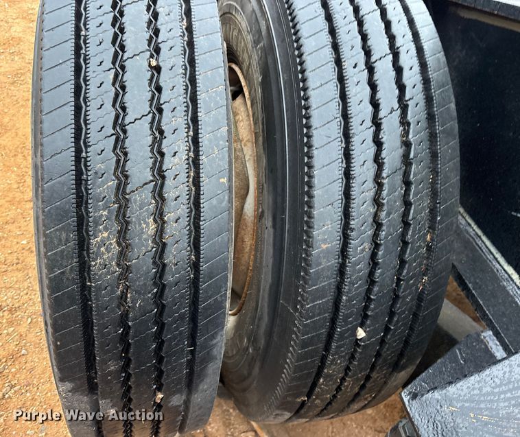 image for item FK2532 1985 Siebert 75T24BTM lowboy equipment trailer