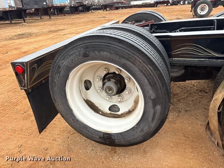 image for item FK2532 1985 Siebert 75T24BTM lowboy equipment trailer