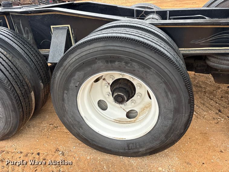 image for item FK2532 1985 Siebert 75T24BTM lowboy equipment trailer