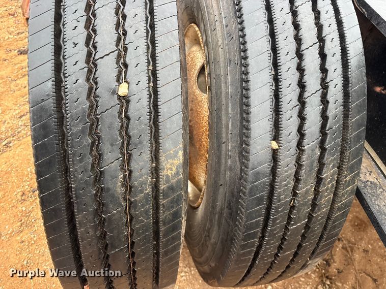 image for item FK2532 1985 Siebert 75T24BTM lowboy equipment trailer