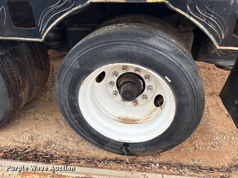 image for item FK2532 1985 Siebert 75T24BTM lowboy equipment trailer