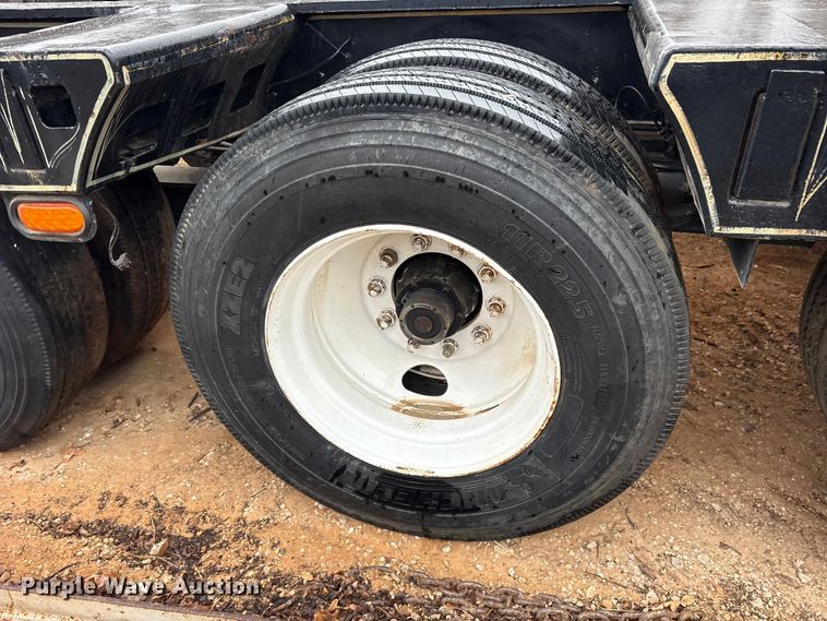 image for item FK2532 1985 Siebert 75T24BTM lowboy equipment trailer