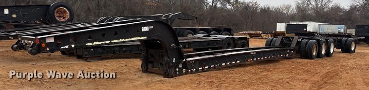 image for item FK2534 1989 Trail King Lowboy with stinger lowboy equipment trailer