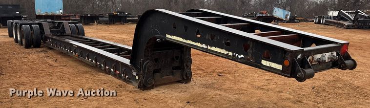 image for item FK2534 1989 Trail King Lowboy with stinger lowboy equipment trailer