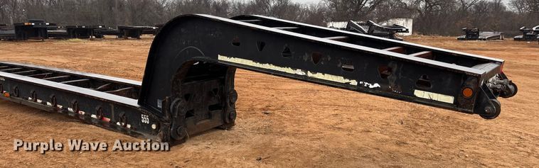 image for item FK2534 1989 Trail King Lowboy with stinger lowboy equipment trailer