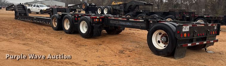 image for item FK2534 1989 Trail King Lowboy with stinger lowboy equipment trailer