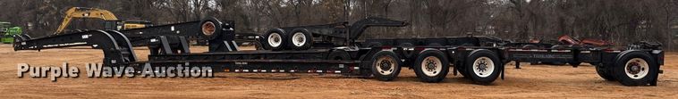 image for item FK2534 1989 Trail King Lowboy with stinger lowboy equipment trailer