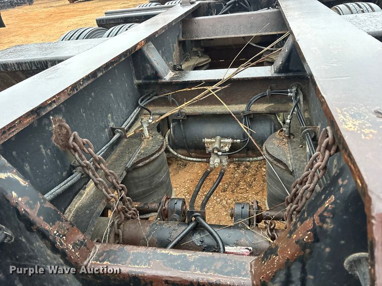 image for item FK2534 1989 Trail King Lowboy with stinger lowboy equipment trailer